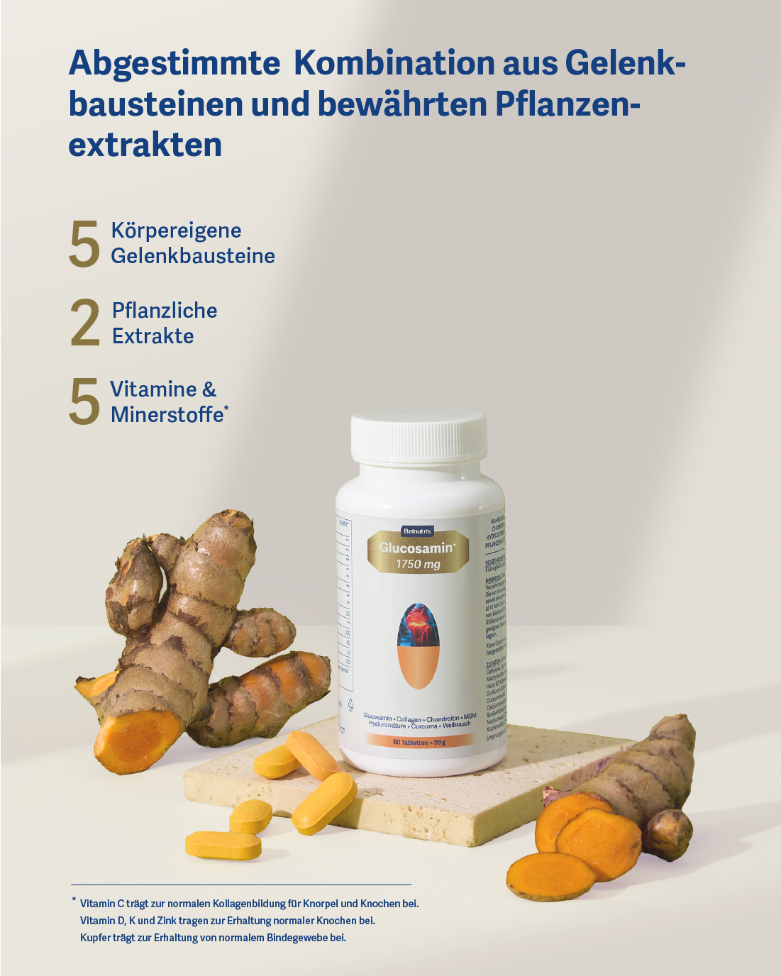 Glucosamin+ 1750 mg - Belnutris