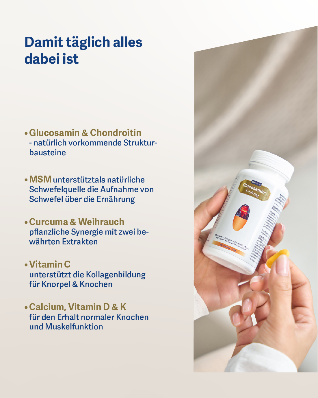 Glucosamin+ 1750 mg - Belnutris