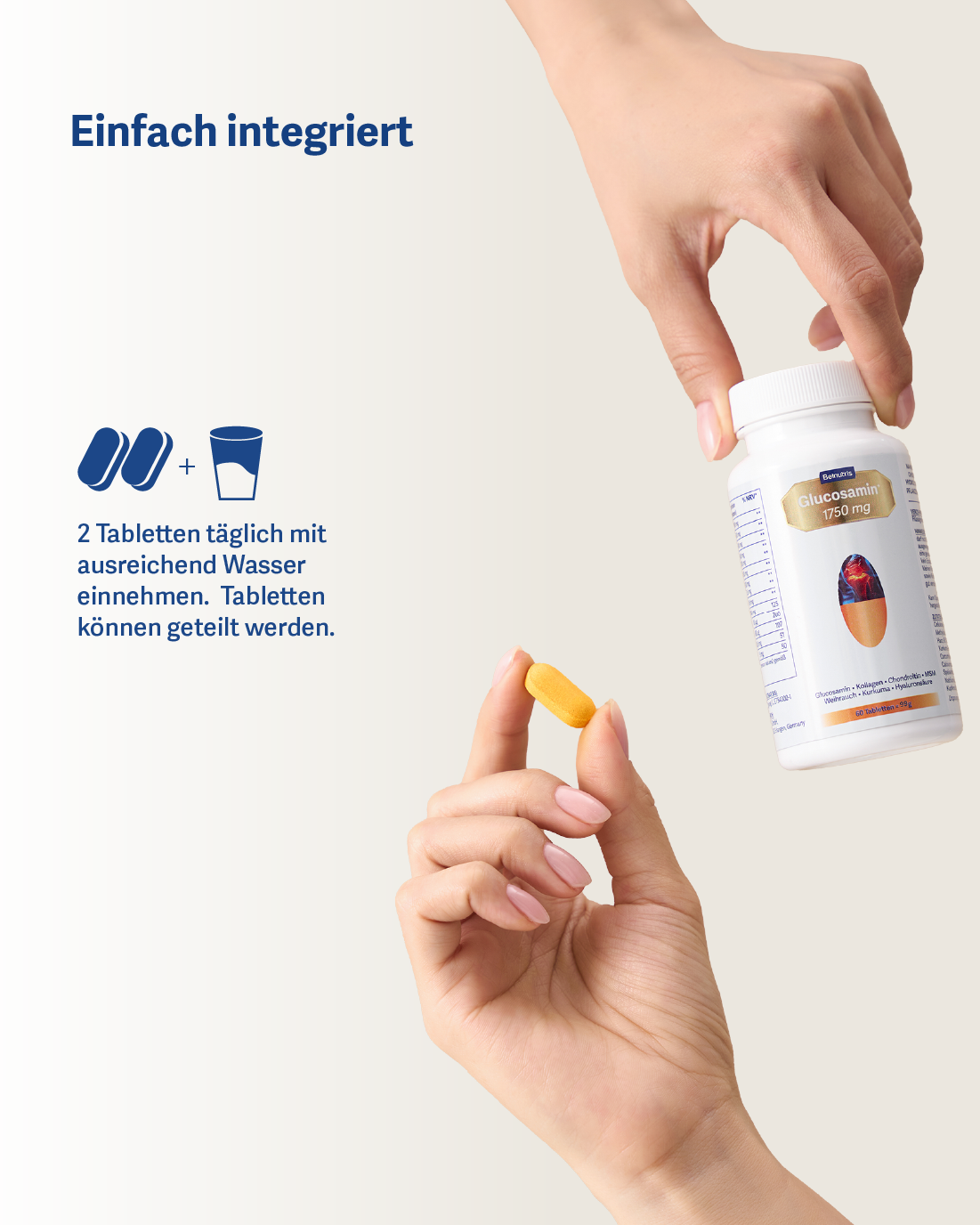 Glucosamin+ 1750 mg - Belnutris